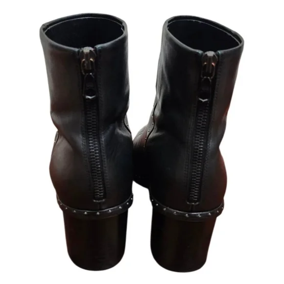 Rag & Bone Willow Stud Leather Boots In Black Size EU 41/US 11 - Picture 9 of 16